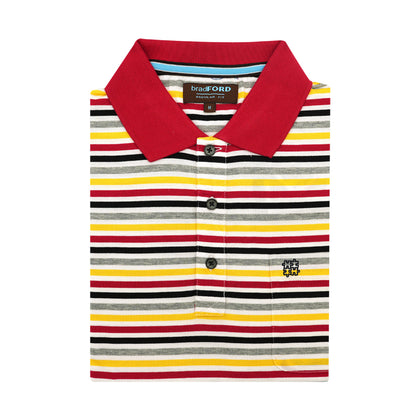 Bradford 100% Cotton Short-Sleeved Polo - Col 11