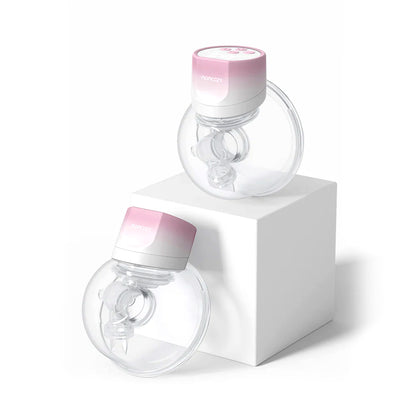 Momcozy S12 Wearable Breast Pump - Pink Gradient