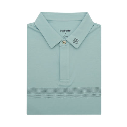 bradFORD Short-Sleeved Polo - Light Blue