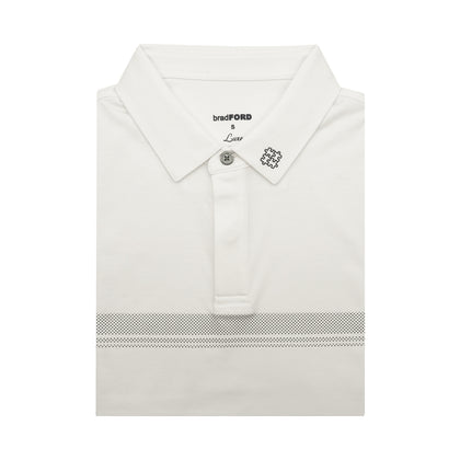 bradFORD Short-Sleeved Polo - White