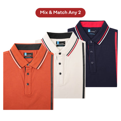 [Mix & Match Any 2] bradFORD Short-Sleeved Polo