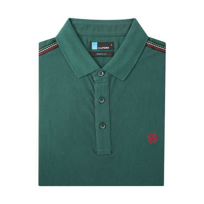 bradFORD 100% Cotton Short-Sleeved Polo - Col-M