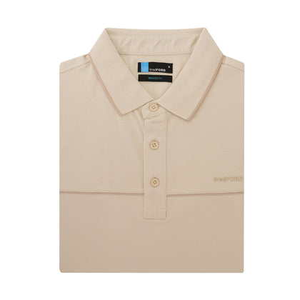 bradFORD Short-Sleeved Polo - Beige
