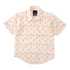 Lantona Pattern Shirts - White Orange