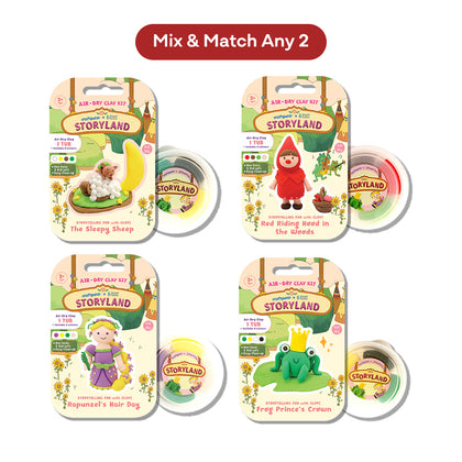 [Mix & Match Any 2] Craftpura Clay Character Storyland