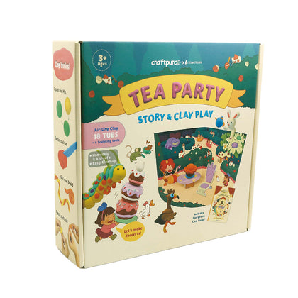 Craftpura Clay Large Kit Tea Party