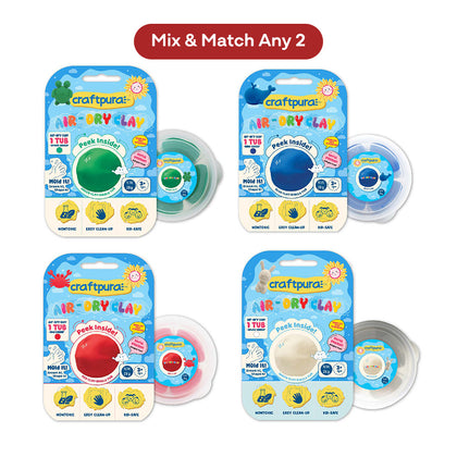 [Mix & Match Any 2] Craftpura Clay Single Tub 28g