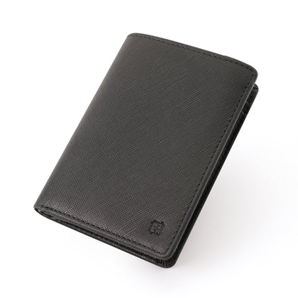 bradFORD Vertical Leather Wallet - Black