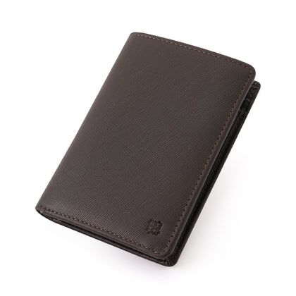 bradFORD Vertical Leather Wallet - Brown
