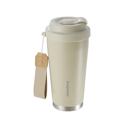 Snapware 550ml Leak-Proof Coffee Tumbler - Light Khaki