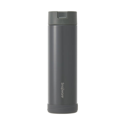 Snapware 500ml Self-Locking Lid Thermal Bottle - Grey