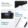 [ONLINE EXCLUSIVE] MAX Smart Bluetooth Body Fat Scale with App & USB Charging
