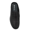 BRUNO CO. Leather Men's Mules Shoes (Black)