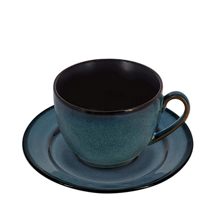 SOIRÉE by CHARLES MILLEN Candére 220ml Tea/Coffee Cup & Saucer - Blue