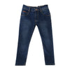 Criss Cross Denim Slim Fit Jeans