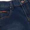 Criss Cross Denim Slim Fit Jeans