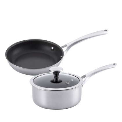 CORELLE DuraNano 18cm Saucepan + 20cm Frypan