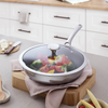 Corelle DuraNano 28cm IH Wokpan with Lid (CBDN28WOK-SG)