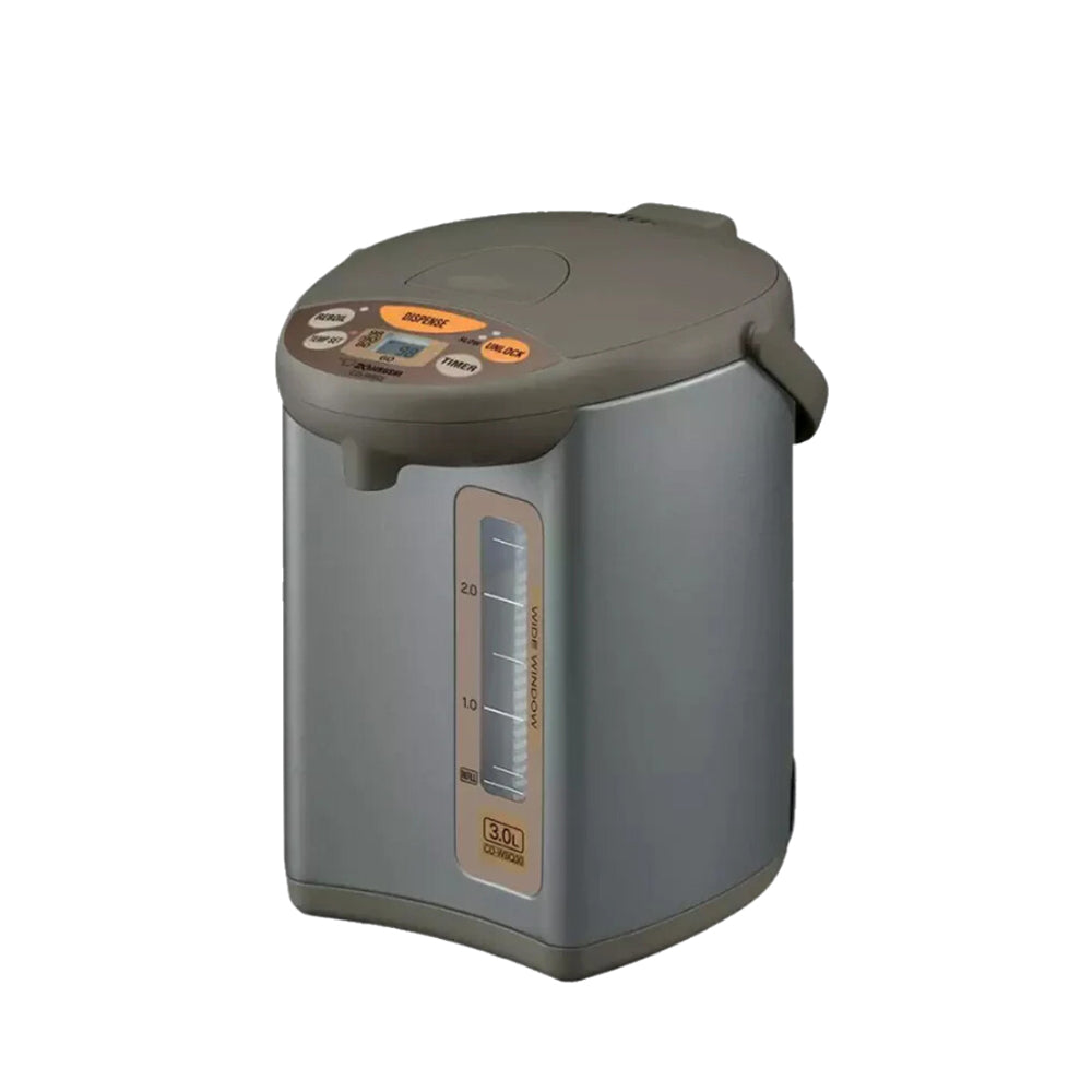 ZOJIRUSHI 3.0L Micom Computerised Dispensing Pot - Silver Brown