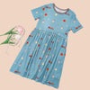 Lilbubsy Bamboo Everyday Dress - Donkey