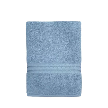 CHARLES MILLEN Signature Collection Finsburry 100% USA Cotton Bath Towel - Metal Blue