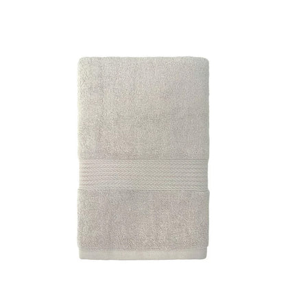 CHARLES MILLEN Signature Collection Finsburry 100% USA Cotton Bath Towel - Pearl Grey