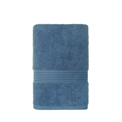 CHARLES MILLEN Signature Collection Finsburry 100% USA Cotton Bath Towel - Sonoma Blue