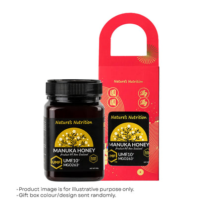 Nature's Nutrition Manuka Honey UMF10+ 500g with CNY Gift Box