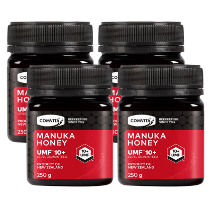 COMVITA UMF 10+ Manuka Honey 250g (Bundle of 4)
