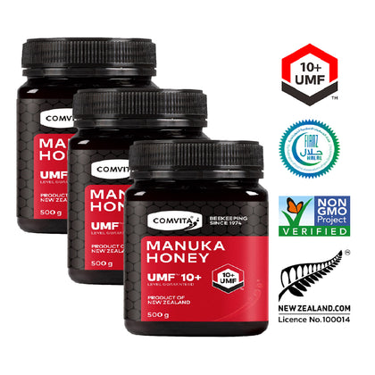 Comvita Manuka Honey UMF10+ 500g (Bundle of 3)