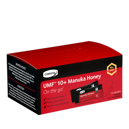 COMVITA Manuka Honey UMF10+ 12 Sachets (12x10g)