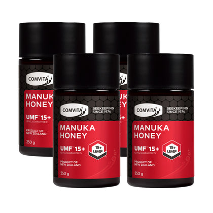 COMVITA UMF 15+ Manuka Honey 250g (Bundle of 4)