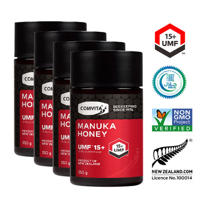 Comvita UMF™ 15+ Manuka Honey 250g (Bundle of 4)