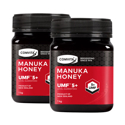COMVITA Manuka Honey UMF5+ 1kg - Bundle of 2