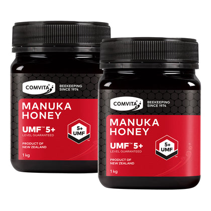 COMVITA Manuka Honey UMF 5+ 1kg - Bundle of 2