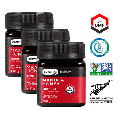 Comvita UMF™ 5+ Manuka Honey 250g (Bundle of 3)