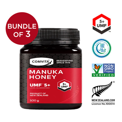 Comvita Manuka Honey UMF5+ 500g (Set of 3)