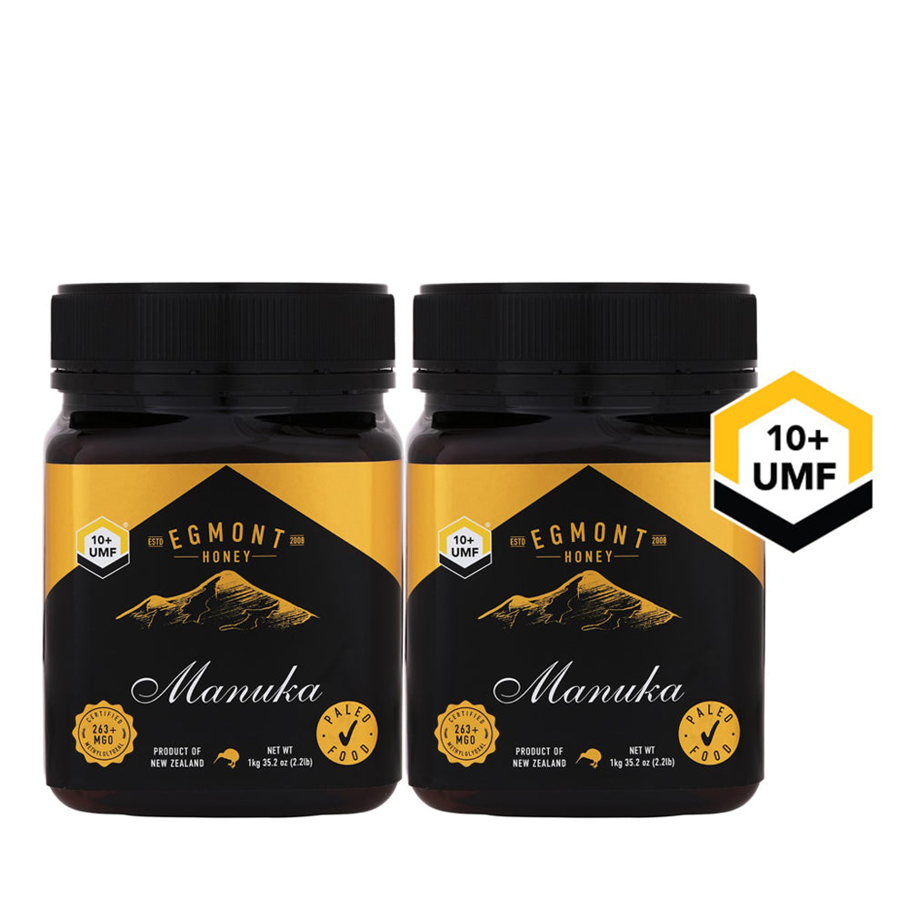 EGMONT Manuka Honey UMF 10+ 1kg - Bundle of 2