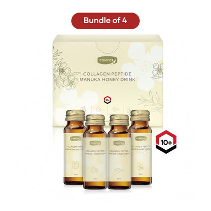 COMVITA Collagen Peptide Manuka Honey Drink 8x50ml (Bundle of 4)