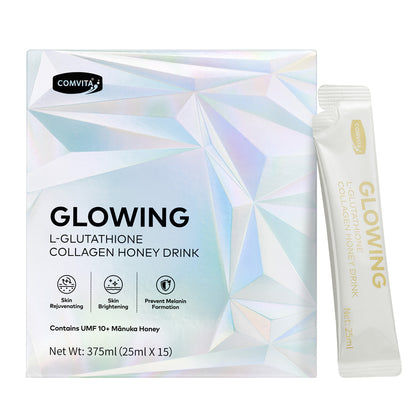 COMVITA Glowing L-Glutathione Collagen Honey Drink 15 x 25ml