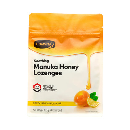 COMVITA Manuka Honey Lozenges - Lemon & Honey 180g (40s)