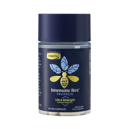 COMVITA Immune Bee Propolis PFL 60 Ultra Strength 60 Veg Caps
