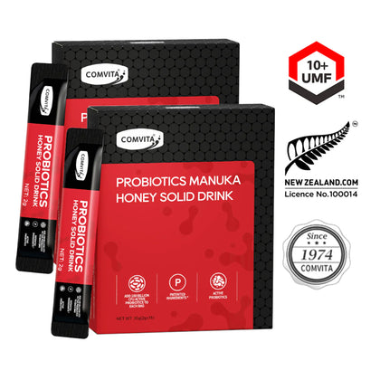 Comvita Probiotics Manuka Honey Solid Drink 30g (2gx15) (Bundle of 2)