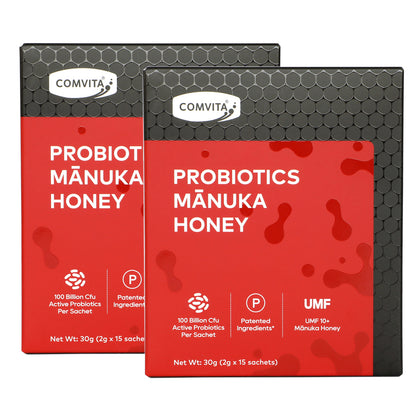 COMVITA Probiotics Manuka Honey Drink 15x2g (Bundle of 2)