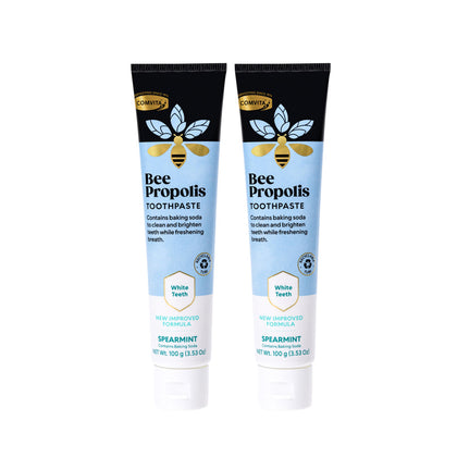 COMVITA Bee Propolis Toothgel (White Teeth) Spearmint 100g (Bundle of 2)