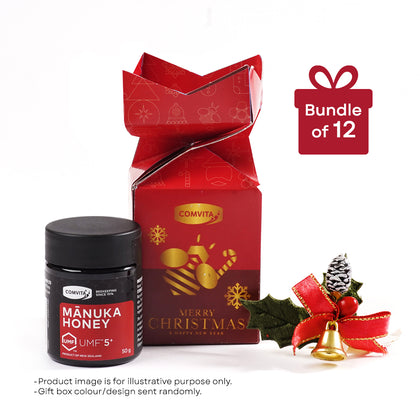 COMVITA UMF 5+ Manuka Honey 50g in Gift Box - Bundle of 12