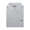 Crocodile 100% Cotton Mercerized Short-Sleeved Polo  - Blue
