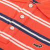 Crocodile Short-Sleeved Polo - Orange