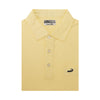 Crocodile 100% Cotton Mercerized Short-Sleeved Polo  - Yellow