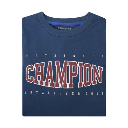 Champion Short-Sleeved Round Neck Tee - Col B
